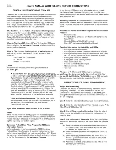 Free Idaho 967 Form
